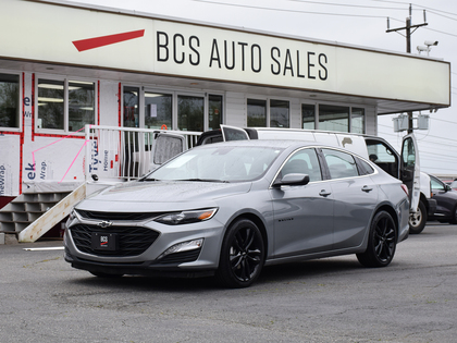 Gray 2024 Chevrolet Malibu LT with 1LT FWD Sedan Front-Wheel Drive Continuously Variable Transmission