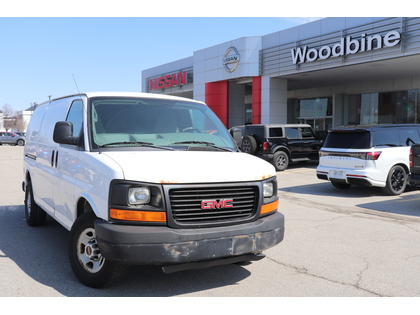 White 2014 GMC Savana Cargo 3500 RWD Van Rear-Wheel Drive 6-Speed Automatic