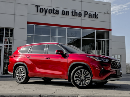 used 2021 Toyota Highlander car, priced at $44,195
