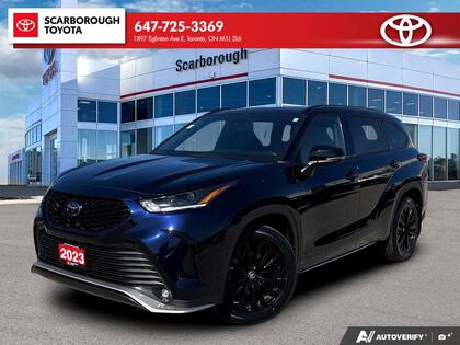 used 2023 Toyota Highlander car, priced at $45,745
