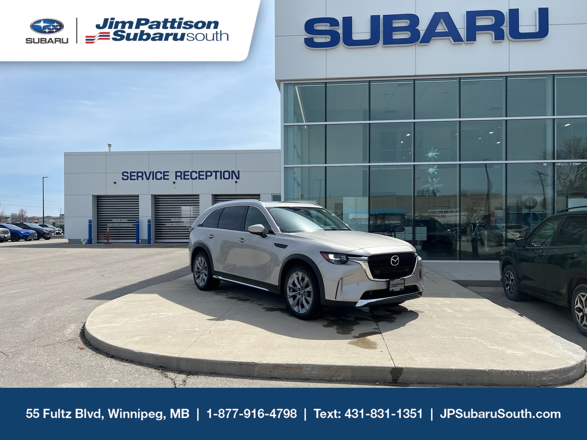 Gray 2024 Mazda CX-90 GT AWD SUV / Crossover 8-Speed Automatic