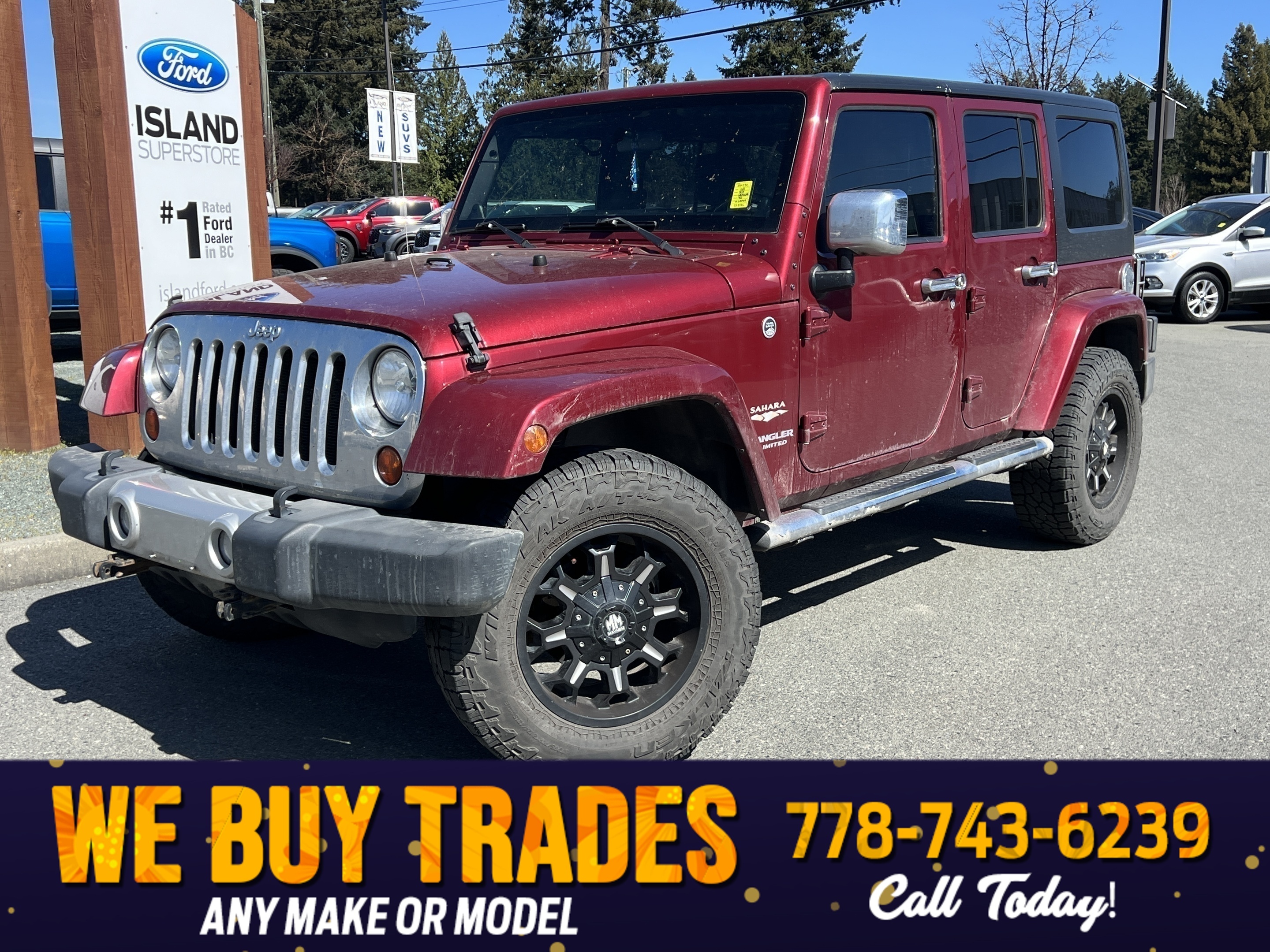 2011 Jeep Wrangler Unlimited Sahara 4WD