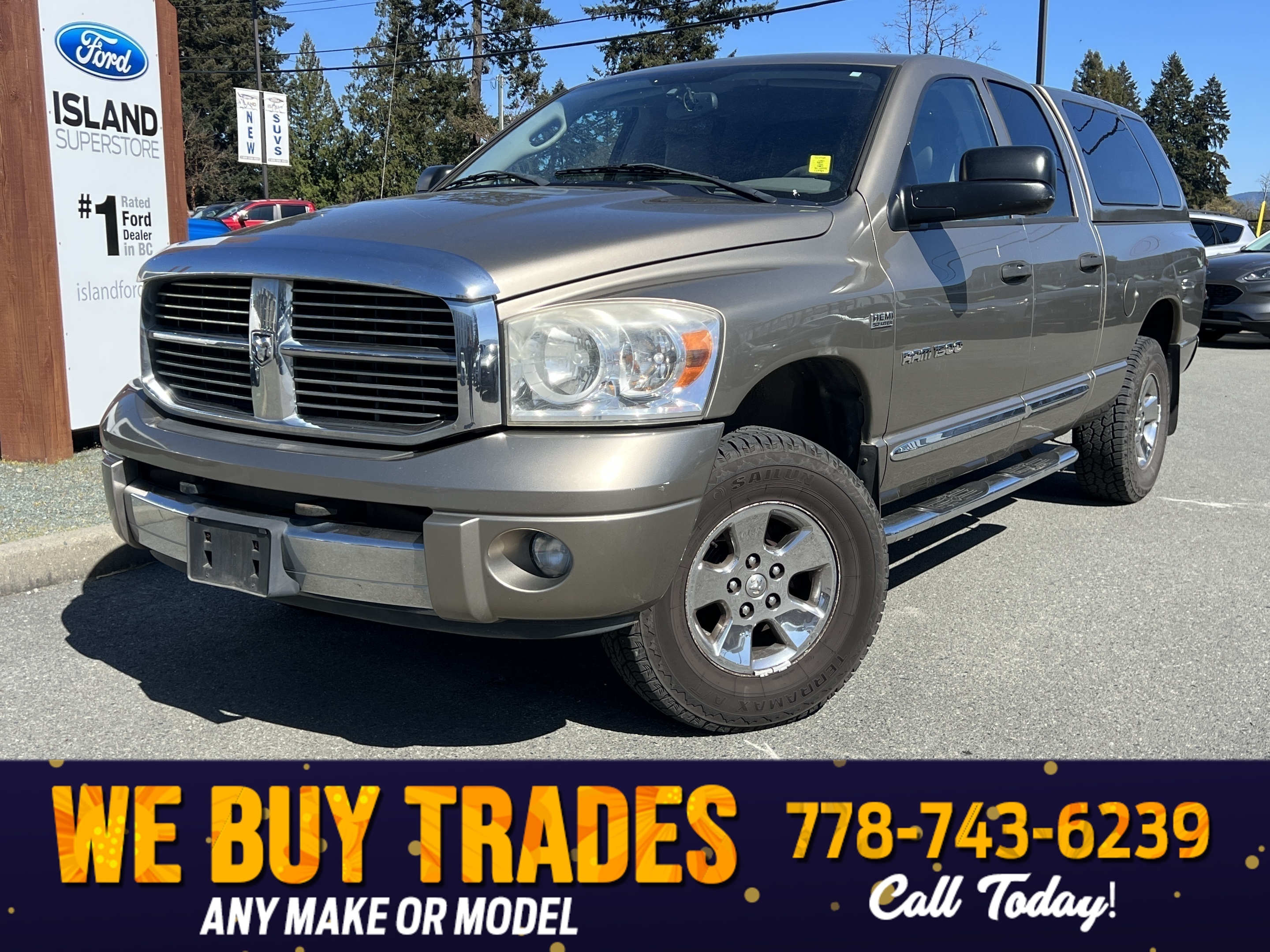 2007 Dodge RAM 1500 Laramie Quad Cab 4WD