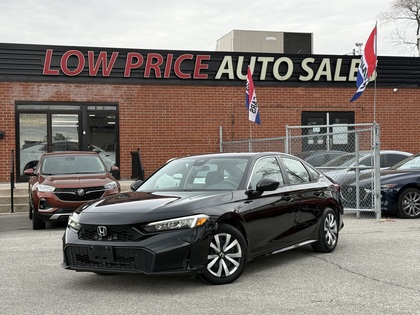 2025 Honda Civic LX FWD Sedan Front-Wheel Drive Continuously Variable Transmission