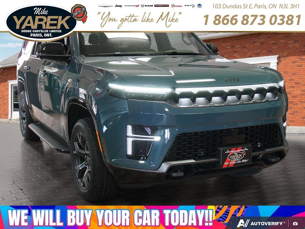 Blue 2026 Jeep Grand Wagoneer Limited Altitude 4WD SUV / Crossover Four-Wheel Drive 8-Speed Automatic