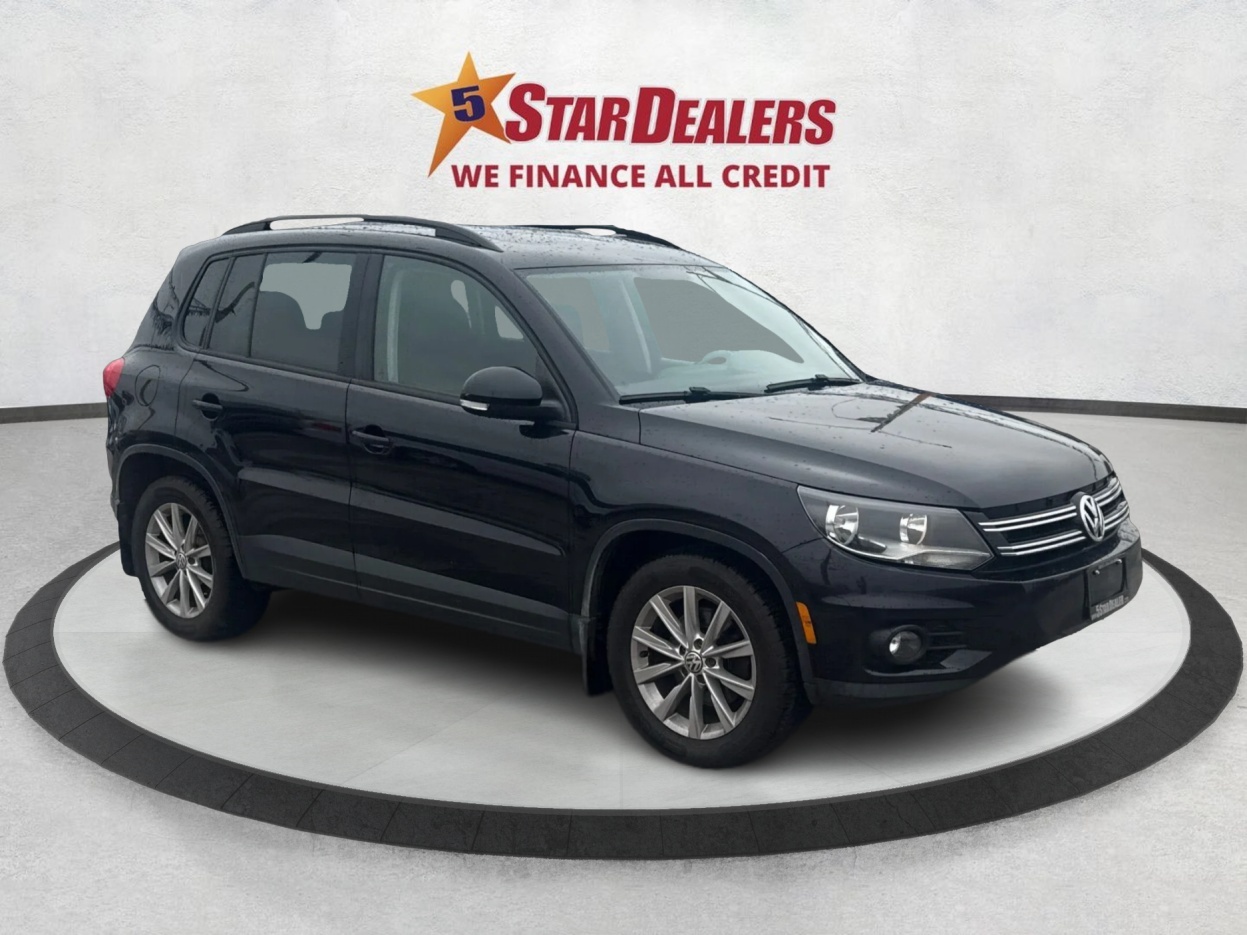 Black 2014 Volkswagen Tiguan SUV / Crossover 6-Speed Automatic
