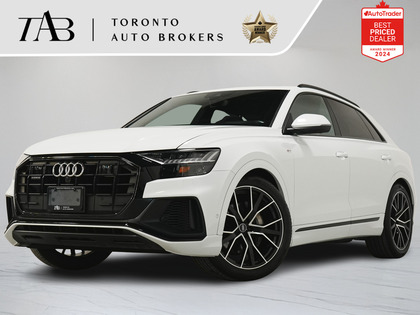 used 2021 Audi Q8 car, priced at $49,900