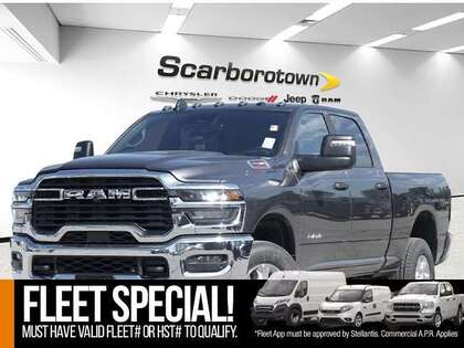 Gray 2026 RAM 2500 Big Horn Crew Cab 4WD Pickup Truck Four-Wheel Drive 8-Speed Automatic