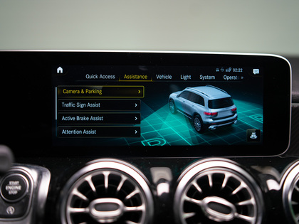 used 2021 Mercedes-Benz GLB car, priced at $39,900