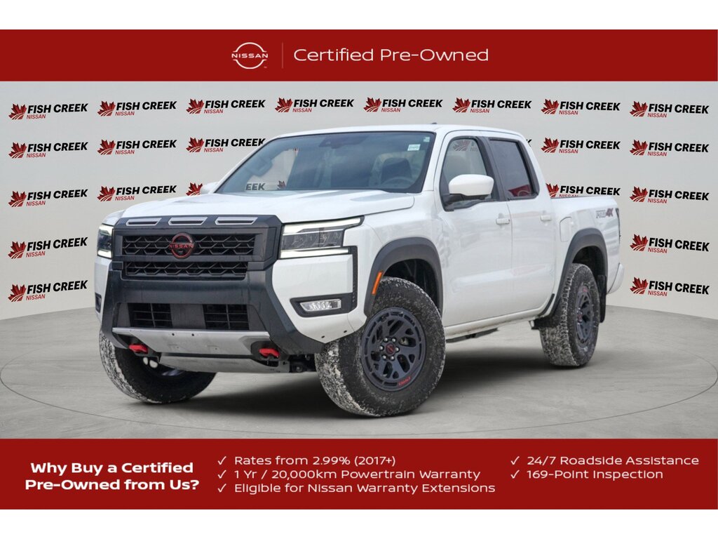2025 Nissan Frontier PRO-4X | 4WD | No Accidents |  1 Owner |