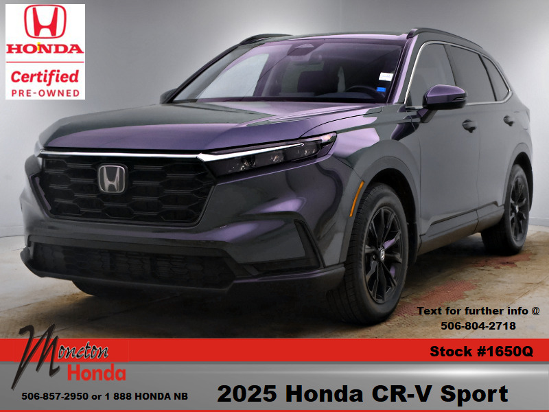 White 2025 Honda CR-V SUV / Crossover Automatic