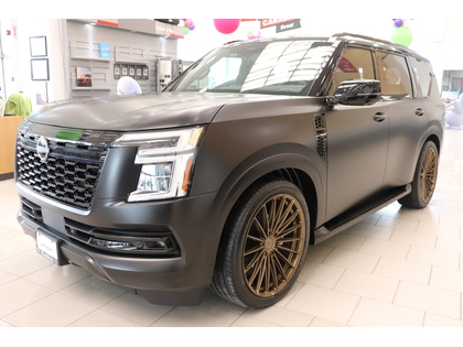 Black 2026 Nissan Armada Platinum Reserve 4WD SUV / Crossover Four-Wheel Drive Automatic