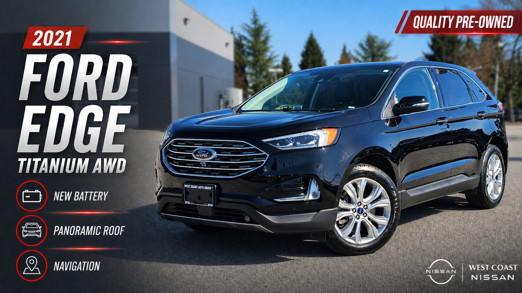 2021 Ford Edge Titanium AWD