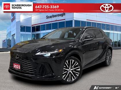 used 2023 Lexus RX car, priced at $47,995