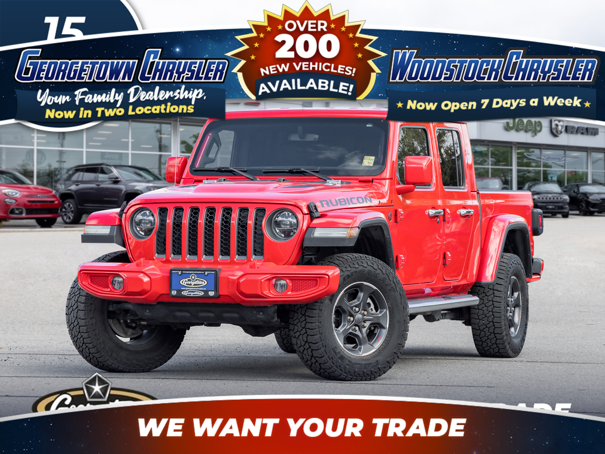 2023 Jeep Gladiator Rubicon Crew Cab 4WD
