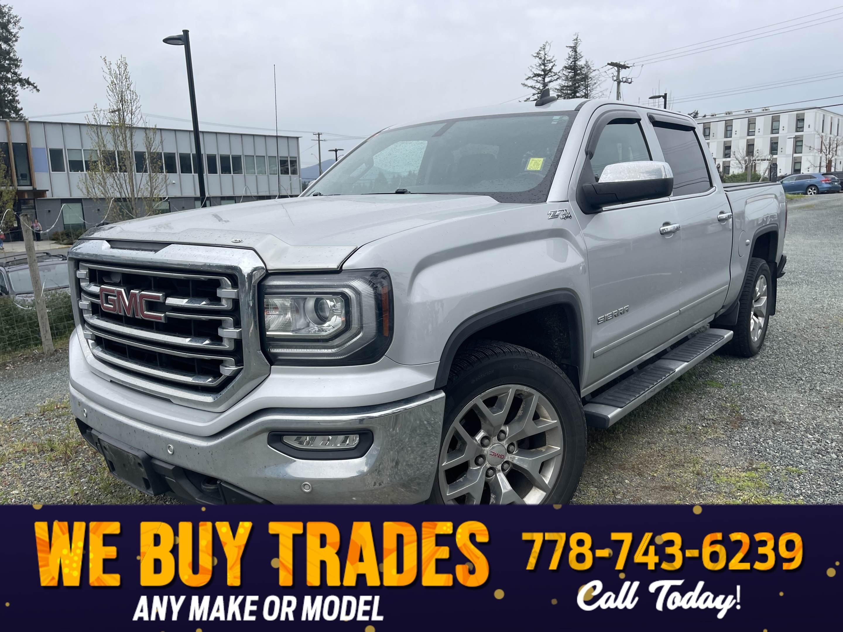 2017 GMC Sierra 1500 SLT Crew Cab 4WD