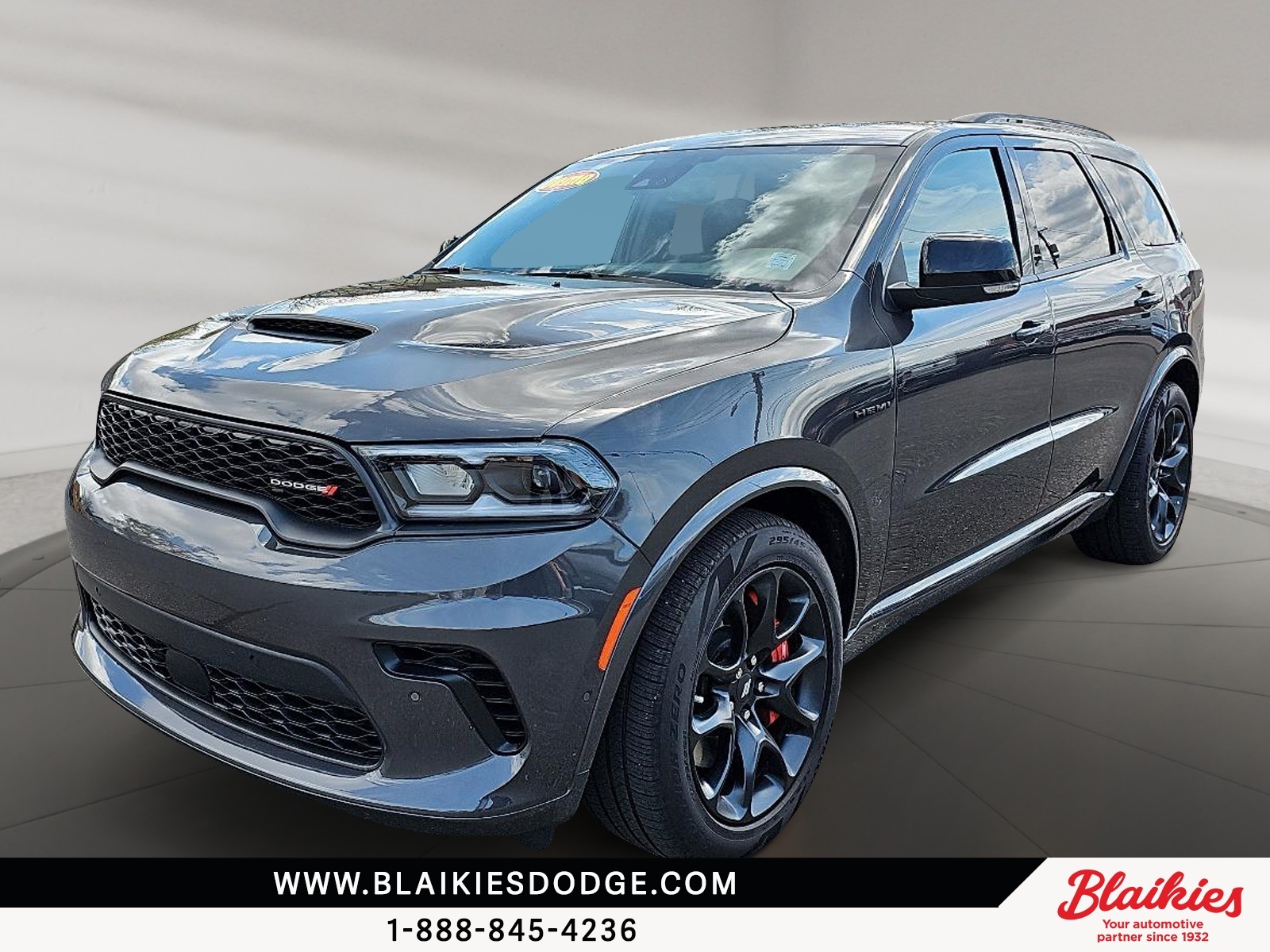 Gray 2024 Dodge Durango R/T Plus AWD SUV / Crossover All-Wheel Drive 8-Speed Automatic