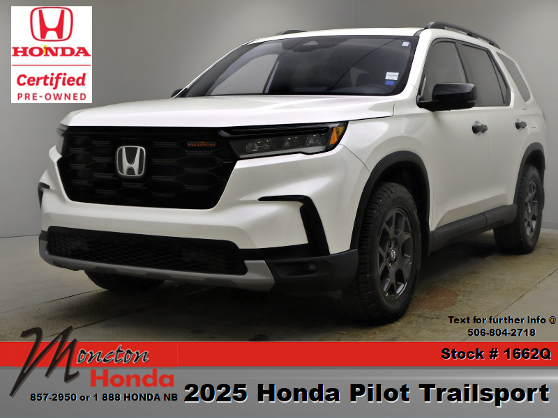 2025 Honda Pilot TrailSport AWD