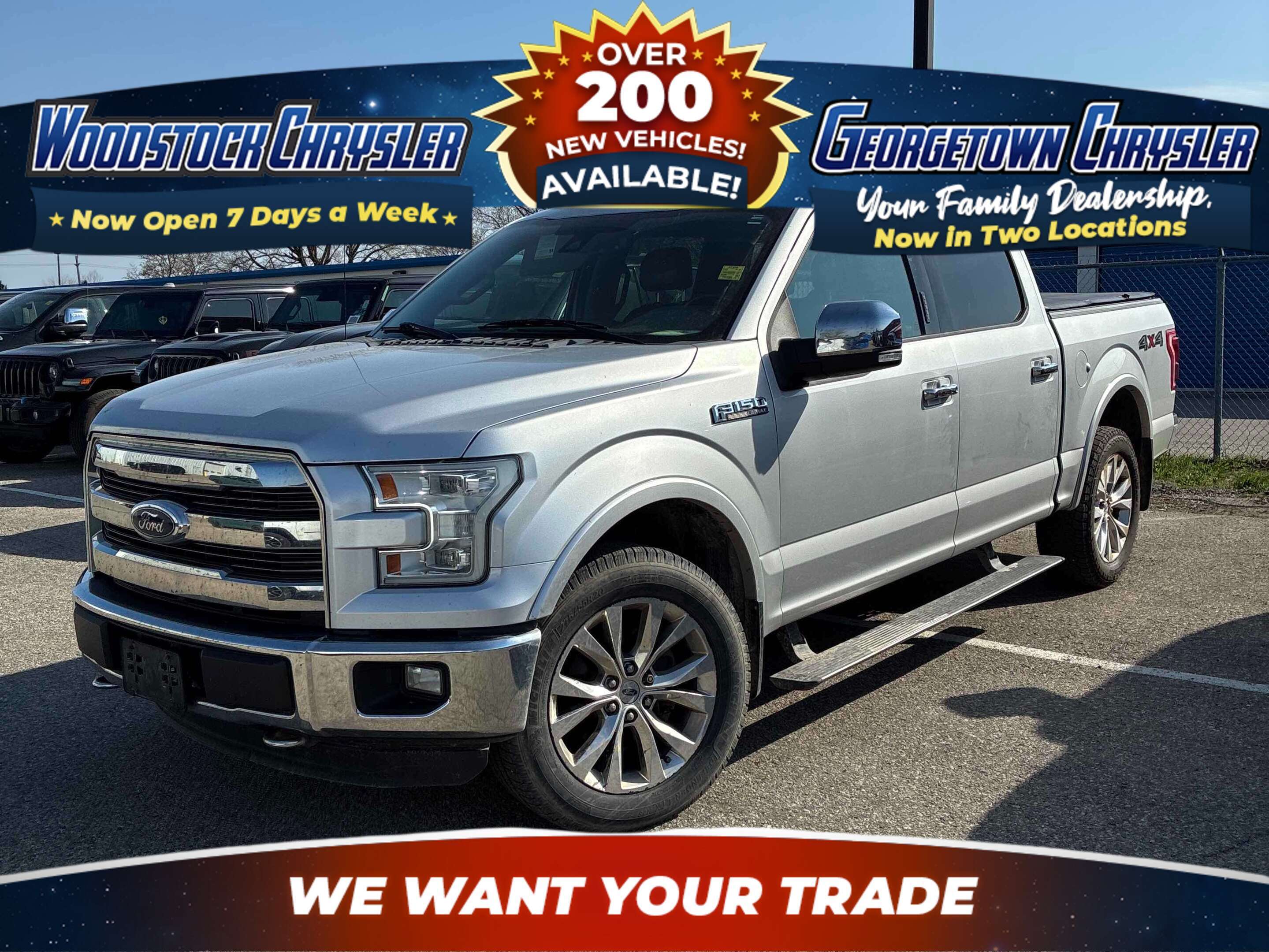 2015 Ford F-150 Lariat SuperCrew 4WD