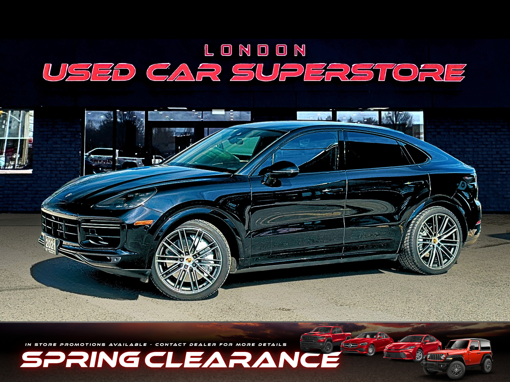 2021 Porsche Cayenne Coupe Turbo AWD