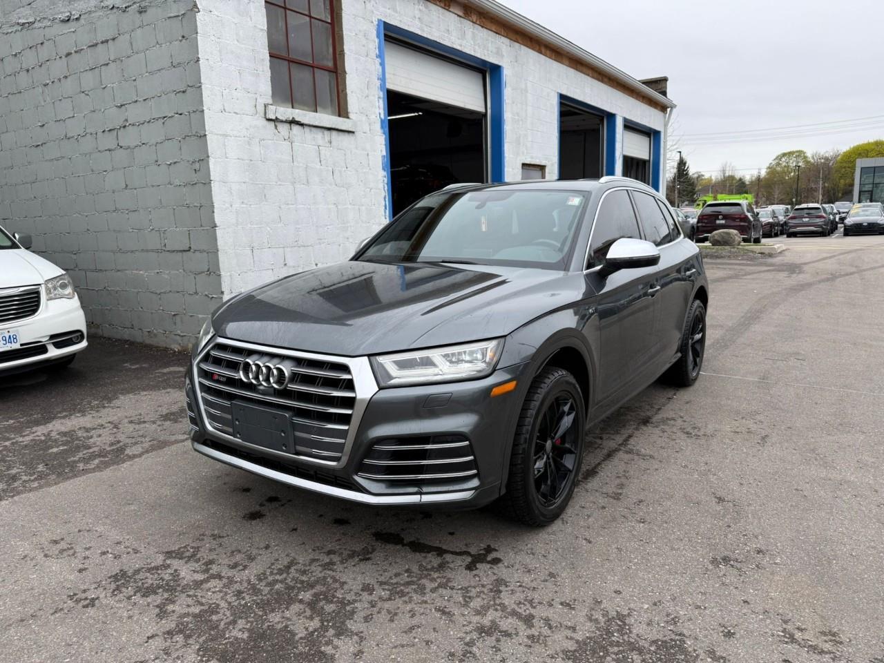 Gray 2018 Audi SQ5 3.0T quattro Prestige AWD SUV / Crossover All-Wheel Drive 8-Speed Automatic