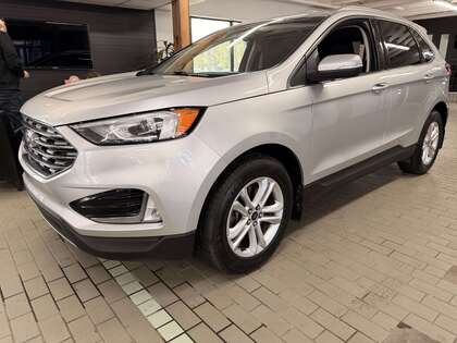 Silver 2019 Ford Edge SEL AWD SUV / Crossover All-Wheel Drive Automatic