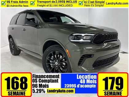 2026 Dodge Durango  Laval - Concessionnaire Chrysler Dodge Jeep Ram   Laval - 1C4RDJDG7TC259919