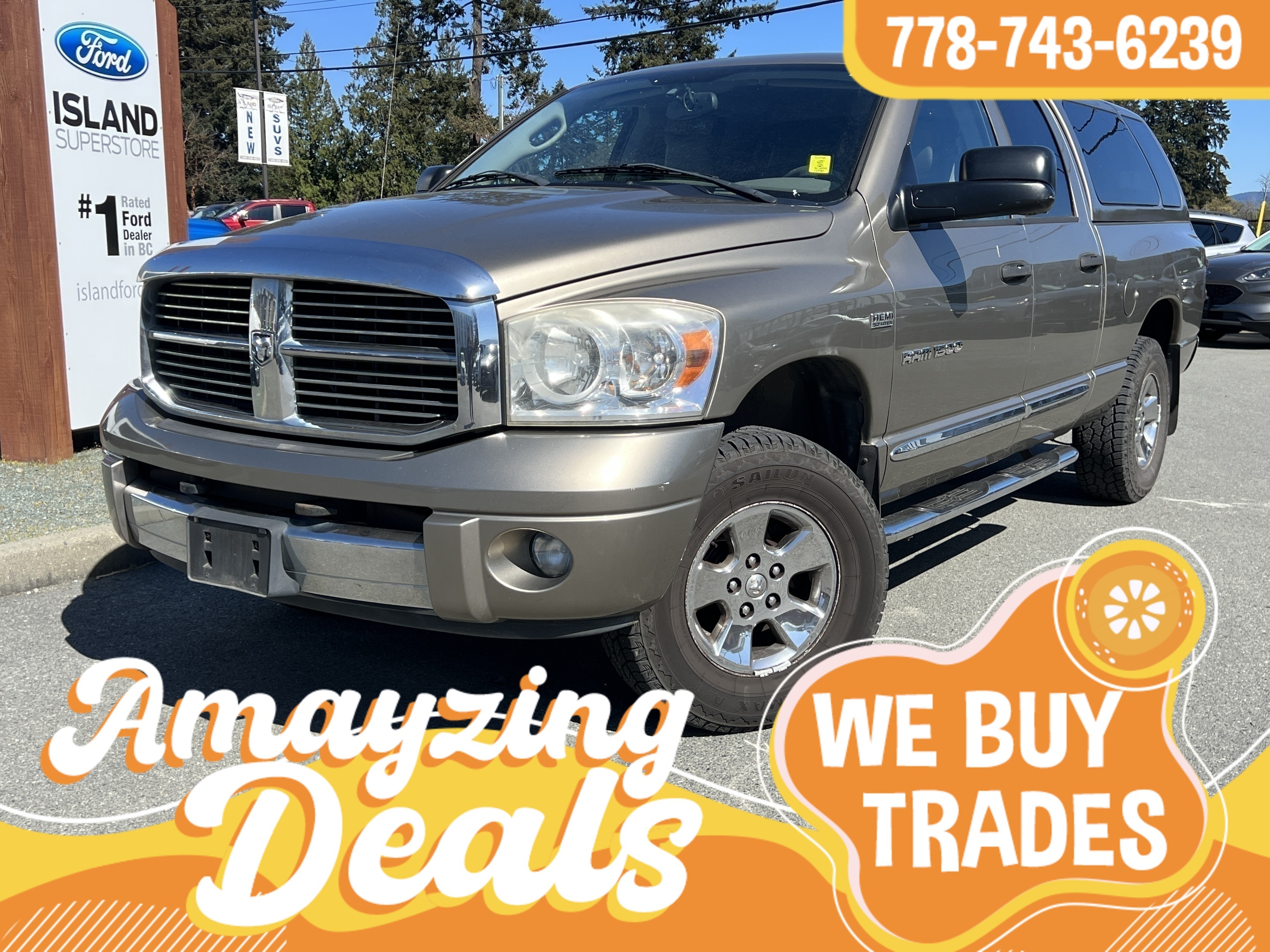 2007 Dodge RAM 1500 Laramie Quad Cab 4WD