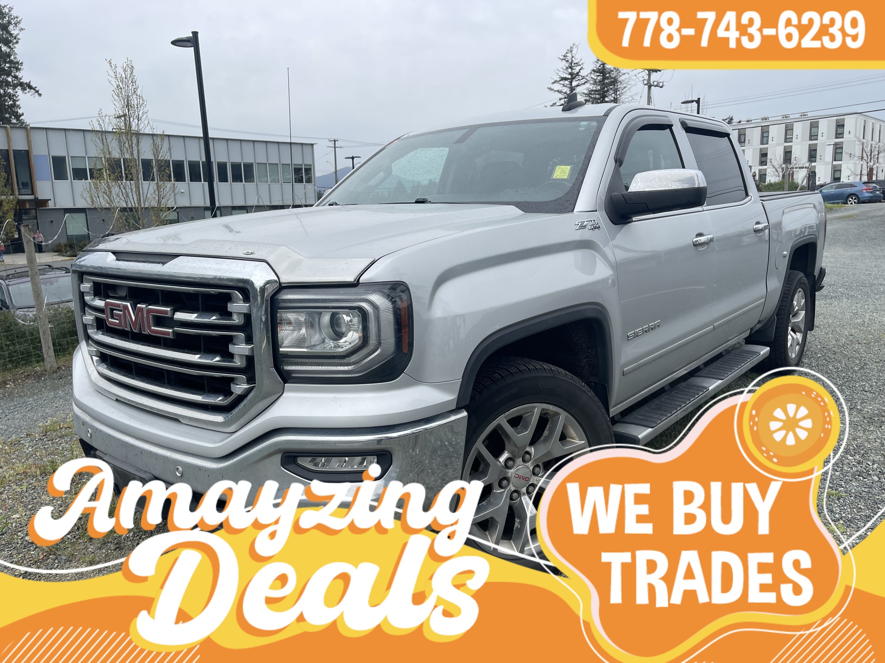 2017 GMC Sierra 1500 SLT Crew Cab 4WD