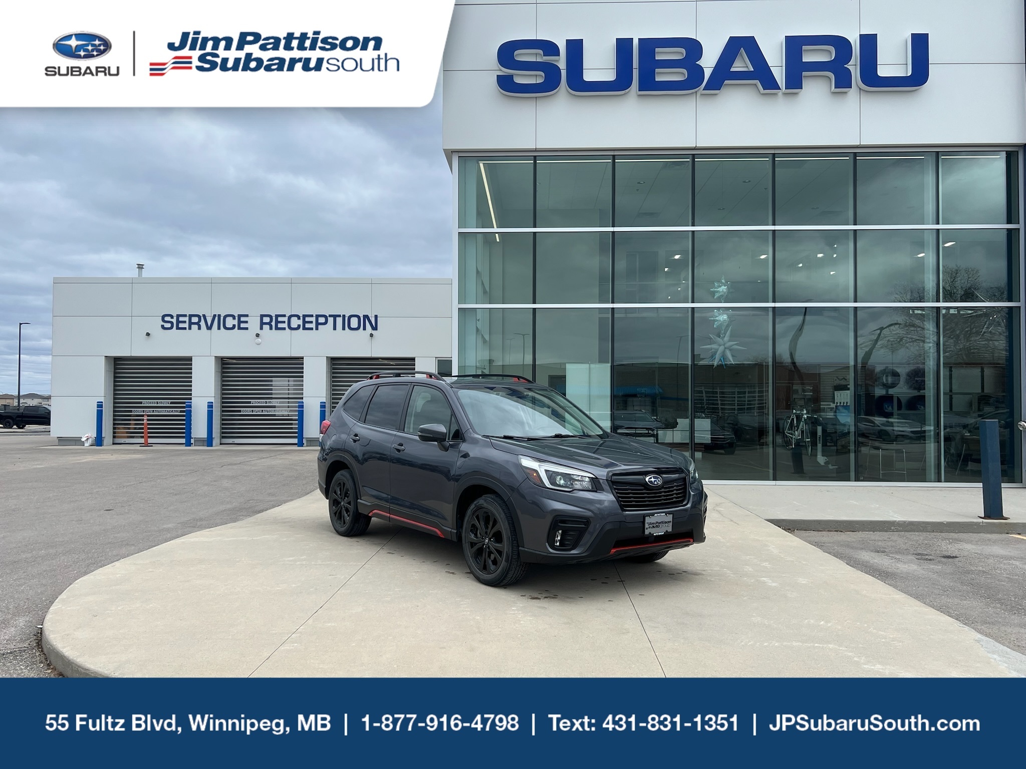 Gray 2021 Subaru Forester Sport Wagon AWD Wagon Continuously Variable Transmission