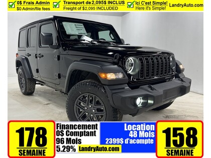 2026 Jeep Wrangler  Laval - Concessionnaire Chrysler Dodge Jeep Ram   Laval - 1C4PJXDN5TW297441