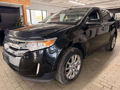 Black 2013 Ford Edge SEL AWD SUV / Crossover All-Wheel Drive Automatic