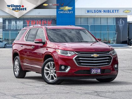used 2018 Chevrolet Traverse car, priced at $24,795