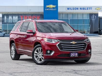 used 2018 Chevrolet Traverse car, priced at $24,795