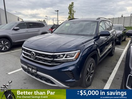 used 2021 Volkswagen Atlas car, priced at $30,248