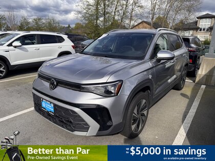 used 2025 Volkswagen Taos car, priced at $34,514