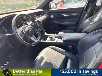used 2023 INFINITI QX50 car, priced at $36,745