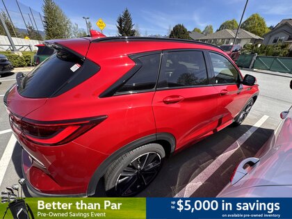 used 2023 INFINITI QX50 car, priced at $36,745