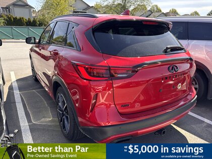 used 2023 INFINITI QX50 car, priced at $36,745