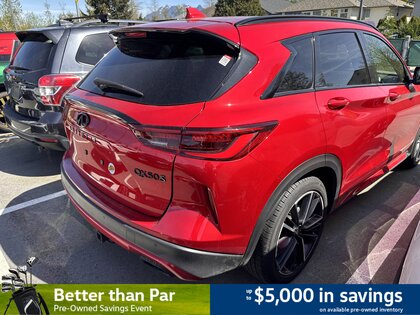 used 2023 INFINITI QX50 car, priced at $36,745