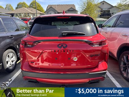 used 2023 INFINITI QX50 car, priced at $36,745