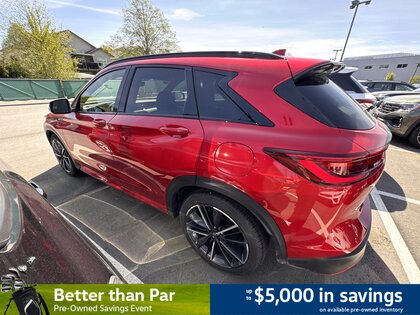 used 2023 INFINITI QX50 car, priced at $36,745