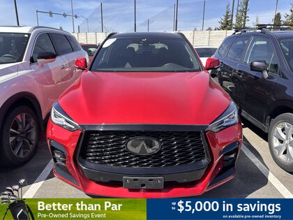 used 2023 INFINITI QX50 car, priced at $36,745