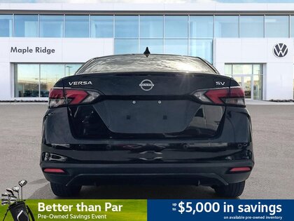 used 2024 Nissan Versa car, priced at $18,348
