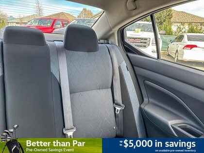 used 2024 Nissan Versa car, priced at $18,348