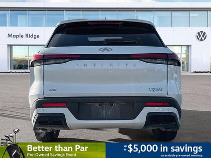 used 2025 INFINITI QX60 car, priced at $46,428