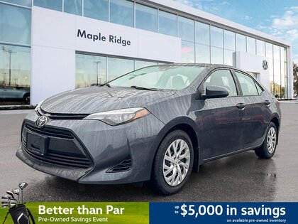 used 2017 Toyota Corolla car, priced at $19,548