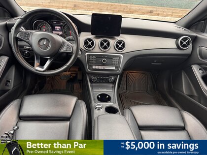 used 2018 Mercedes-Benz CLA car, priced at $20,544