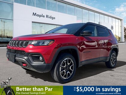 used 2024 Jeep Compass car, priced at $26,138