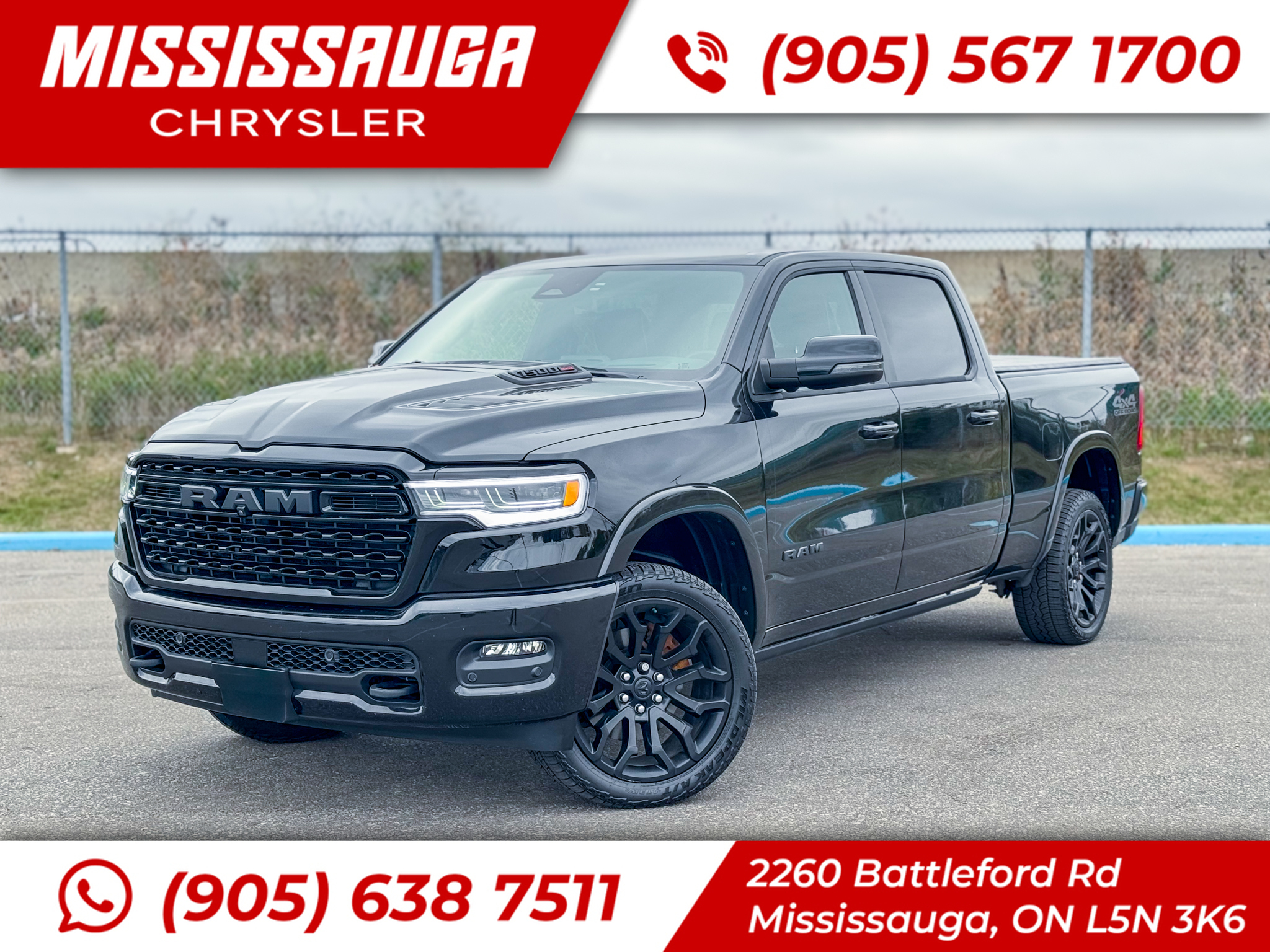 2025 RAM 1500 Limited Crew Cab 4WD